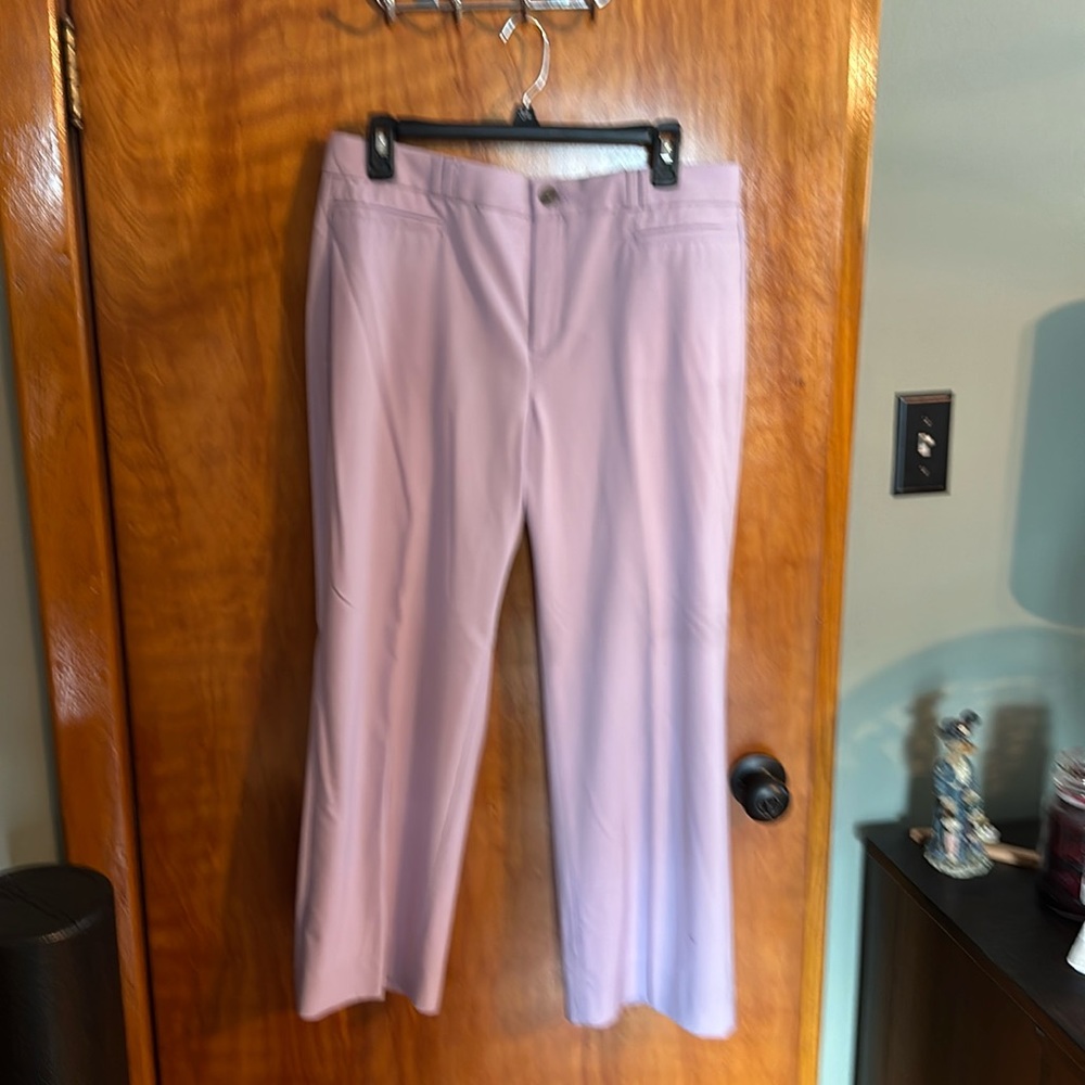 Banana Republic lavender Logan fit trousers size 10 lined